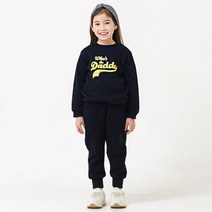 키즈레시피 아동용 댄디 기모 상하의 세트