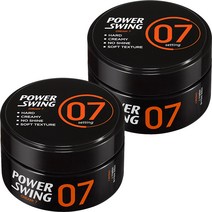 미쟝센 파워스윙 크림 왁스 7, 80g, 2개