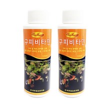샘아쿠아 투터치 구피 비타민 관상어 영양제, 120ml, 2개