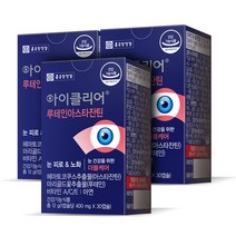 아이클리어 루테인아스타잔틴 12g, 30정, 3개