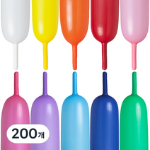 셈퍼텍스 요술풍선 260S, 일반 (랜덤발송), 200개