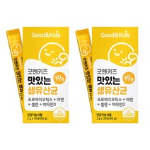 내츄럴플러스 굿앤키즈 맛있는 생유산균 30포, 60g, 2개