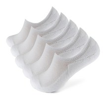 코삭 남성용 스포츠 덧신 5p, 흰색