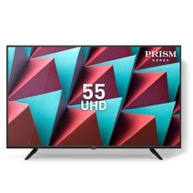 프리즘 4K UHD LED TV, 140cm(55인치), PTC550UD, 벽걸이형, 방문설치
