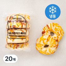 곰곰 더블치즈 베이글(냉동), 120g, 20개