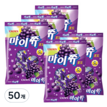 크라운 마이쮸 포도필로우 츄잉캔디, 92g, 50개