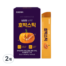 천호엔케어 브이핏 호박젤리스틱 15p, 2개, 300g