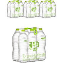 풀무원샘물 무라벨 생수, 24개, 2L