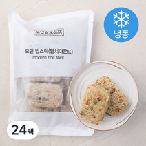 모던밀 모던 밥스틱 멸치아몬드 (냉동), 100g, 24팩