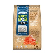 소프트밥 전연령 증기로 찐 사료, 생선, 1kg, 1개