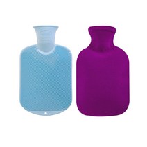 파쉬 핫팩 물주머니 0.8L 랜덤 발송 + 폴리커버 퍼플, 1세트