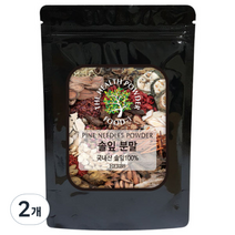 스쿨아이 국내산 솔잎 분말, 2개, 1.2kg
