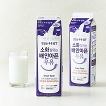 남양유업 맛있는우유GT 소화 잘되는 배 안아픈 저지방 & 프리바이오틱스 우유, 900ml,