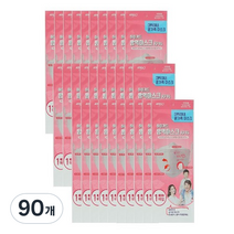 아텍스 하이가드 방역마스크 대형 KF94 연분홍, 1개입, 90개