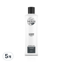 니옥신 3D 케어시스템 클렌저 샴푸 System 2, 300ml, 5개