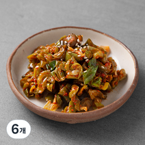 반찬천국 오이지무침, 170g, 6개