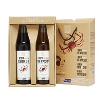 홍영의 간장 선물세트 붉은대게어 500ml + 붉은대게백 500ml, 1세트