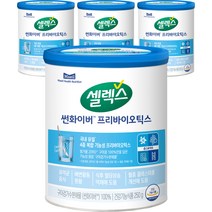 셀렉스 썬화이버 프리바이오틱스 유산균, 4개, 250g