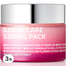 아이소이 블레미쉬 케어 슬리핑팩, 3개, 50ml