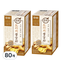 순작 도라지 생강차, 0.7g, 20개입, 4개