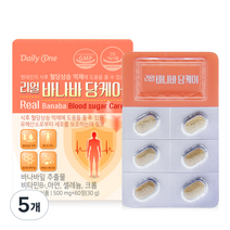 데일리원 리얼 바나바 당케어, 5개, 30g