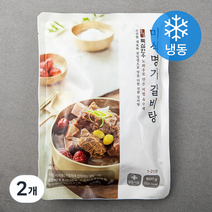 미식명가 갈비탕 1~2인분 (냉동), 600g, 2개
