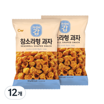 청우 참소라형 과자, 120g, 12개