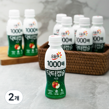 요플레 1000배 닥터캡슐 사과 요구르트, 1.04L, 2개