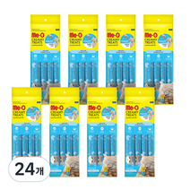 미오 크리미 짜먹는 고양이 간식, 치킨&리버, 24개