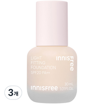 이니스프리 라이트 피팅 파운데이션 30ml, 3개, 17N 아이보리