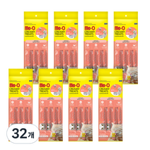 미오 크리미 짜먹는 고양이 간식, 연어, 15g, 32개