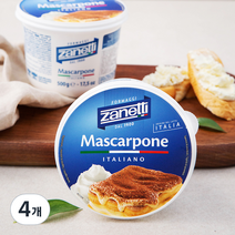 자네티 마스카포네, 500g, 4개