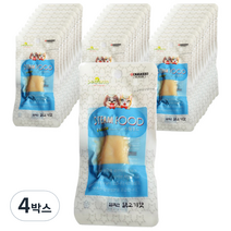 스팀푸드 닭고기맛 애완동물 간식 30P, 담백한 닭고기맛, 4박스