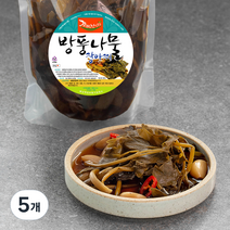 강경신안 방풍나물 장아찌, 500g, 5개