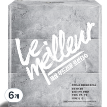 깨끗한나라 르메이에르 로션티슈, 200매, 6개