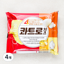 남양유업 콰트로 치즈 12매입, 204g, 4개