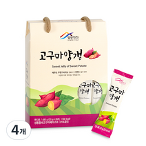 밀양한천 고구마양갱 20p, 400g, 4개