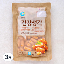 청정원 건강생각 비엔나 프라임, 450g, 3개