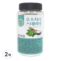 신선맘 효소처리 스테비아 100프로, 100g, 2개
