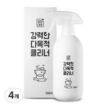 깔끔대장 강력한 다목적클리너, 500ml, 4개