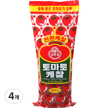 오뚜기 토마토케찹 800g, 4개