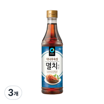 청정원 멸치액젓, 1kg, 3개