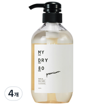 라비킷 마이 드라이80 클리닝 세탁세제, 480ml, 4개