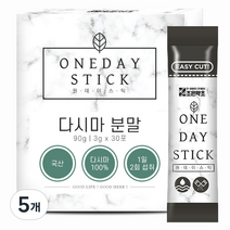 조은약초 다시마 분말 스틱 30p, 90g, 5개