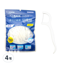 2in1 일회용 치실, 100개입, 4개