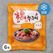 모모프렌즈 홍대쭈꾸미 약간매운맛 (냉동), 300g, 6개