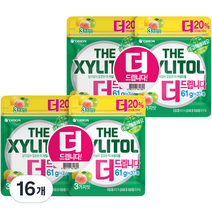 오리온 더 자일리톨 리필백, 61g, 16개