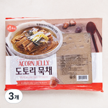 맑은물에 도토리묵채, 3개, 2kg