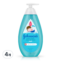 존슨즈베이비 액티브 프레쉬 바스, 500ml, 4개