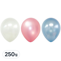 조이벌룬 30cm 펄 풍선, 펄 베이비 어써트, 250입